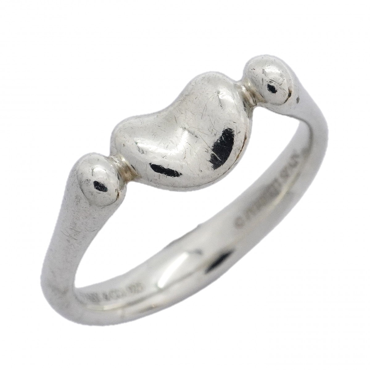 ★SALE【6jcb0416-k】ティファニー リング ビーン シルバー925 12号【中古】レディース