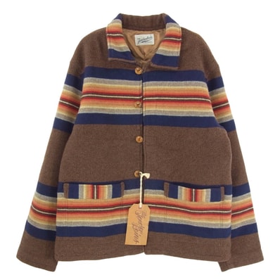 TENDERLOIN テンダーロイン T-RUG JKT ラグ ジャケット ブラウン系 XS【美品】【中古】