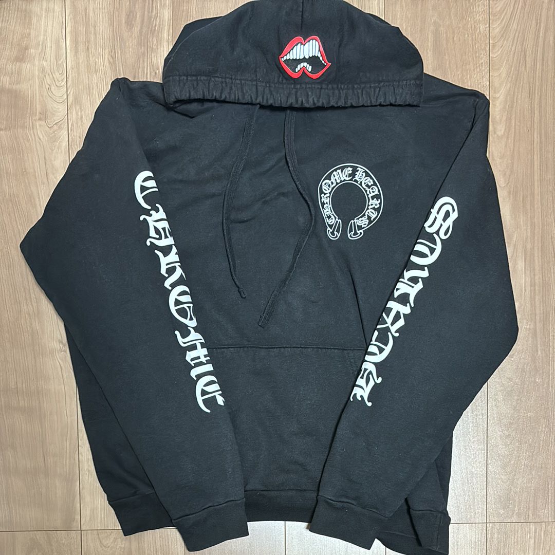 Chrome Hearts Matty Boy Chomper Horseshoe Hoodie "Black"
