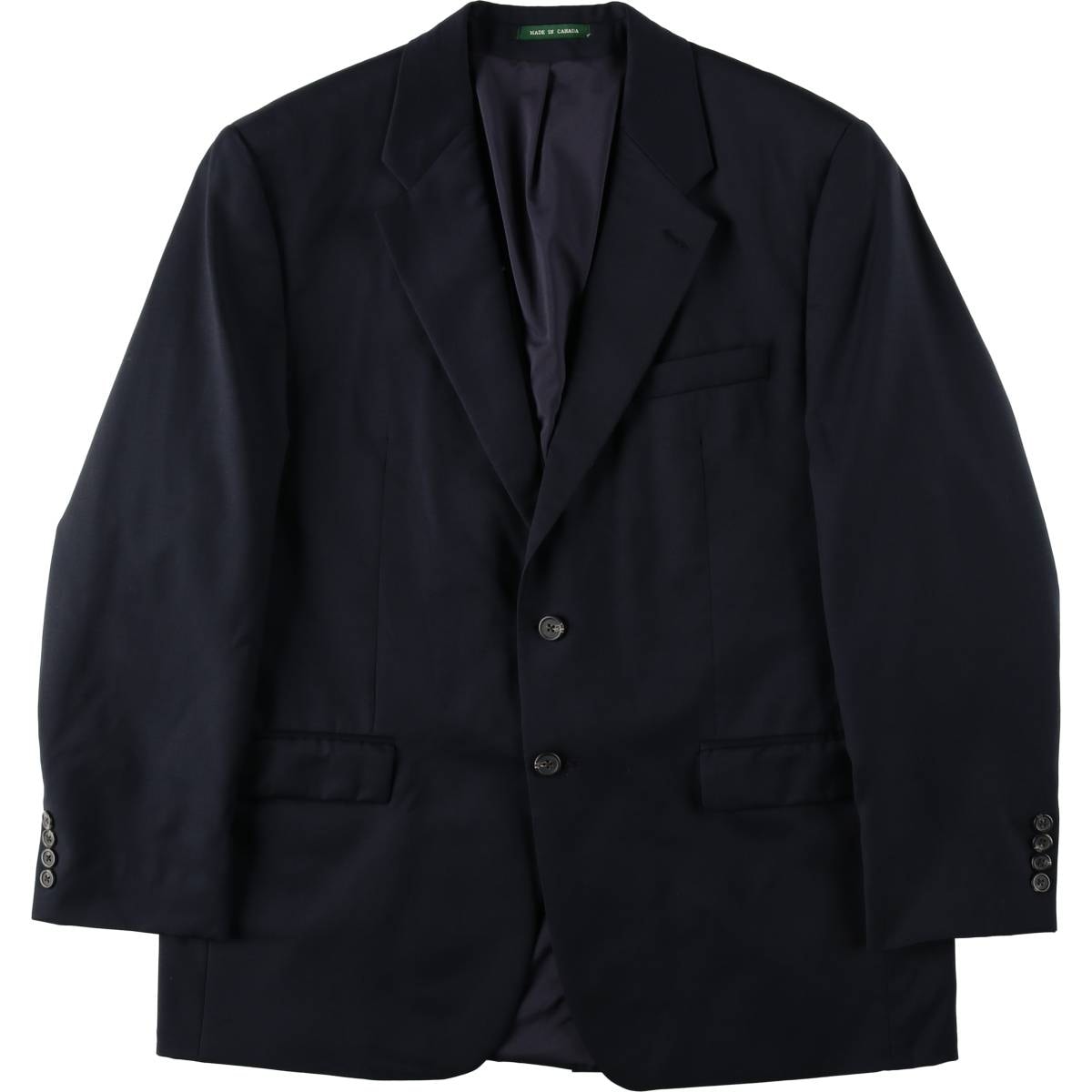 古着 ラルフローレン Ralph Lauren LAUREN ローレン ウールテーラードジャケット カナダ製 メンズM相当/eaa644010
