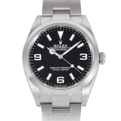 ROLEX ロレックス エクスプローラー1 124270 ステンレススチール【中古】
