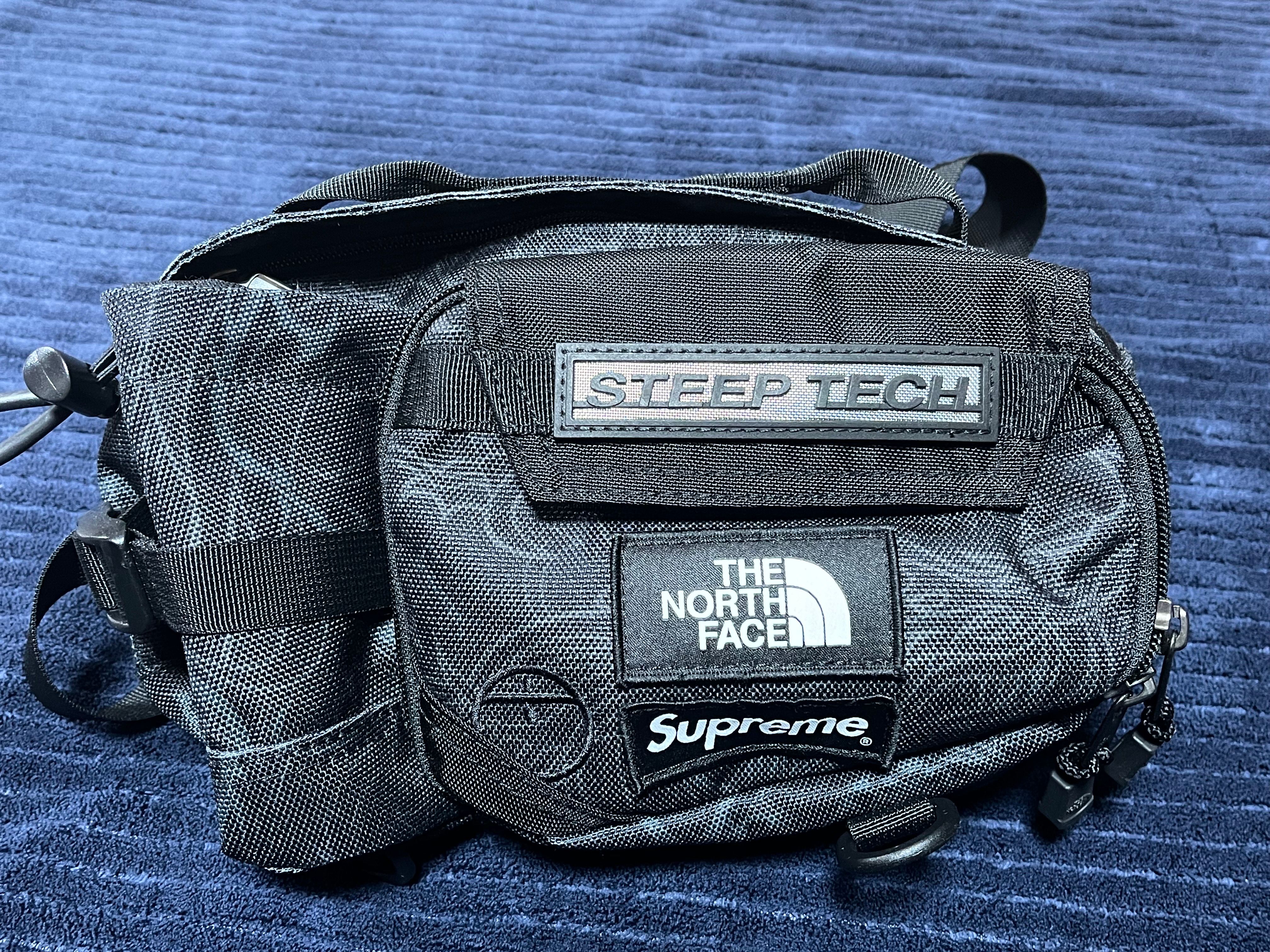 Supreme x The North Face Steep Tech Waist Bag "Black Dragon" NM82291I / NF0A82YW