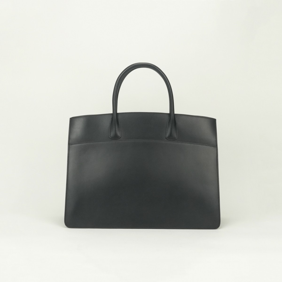 エルメス HERMES ホワイトバスGM ホワイトバス GM バッグ ビジネスバッグ ブリーフケース ボックスカーフ ノワール Noir ブラック Black 黒 ゴールド金具 トートバッグ ハンドバッグ