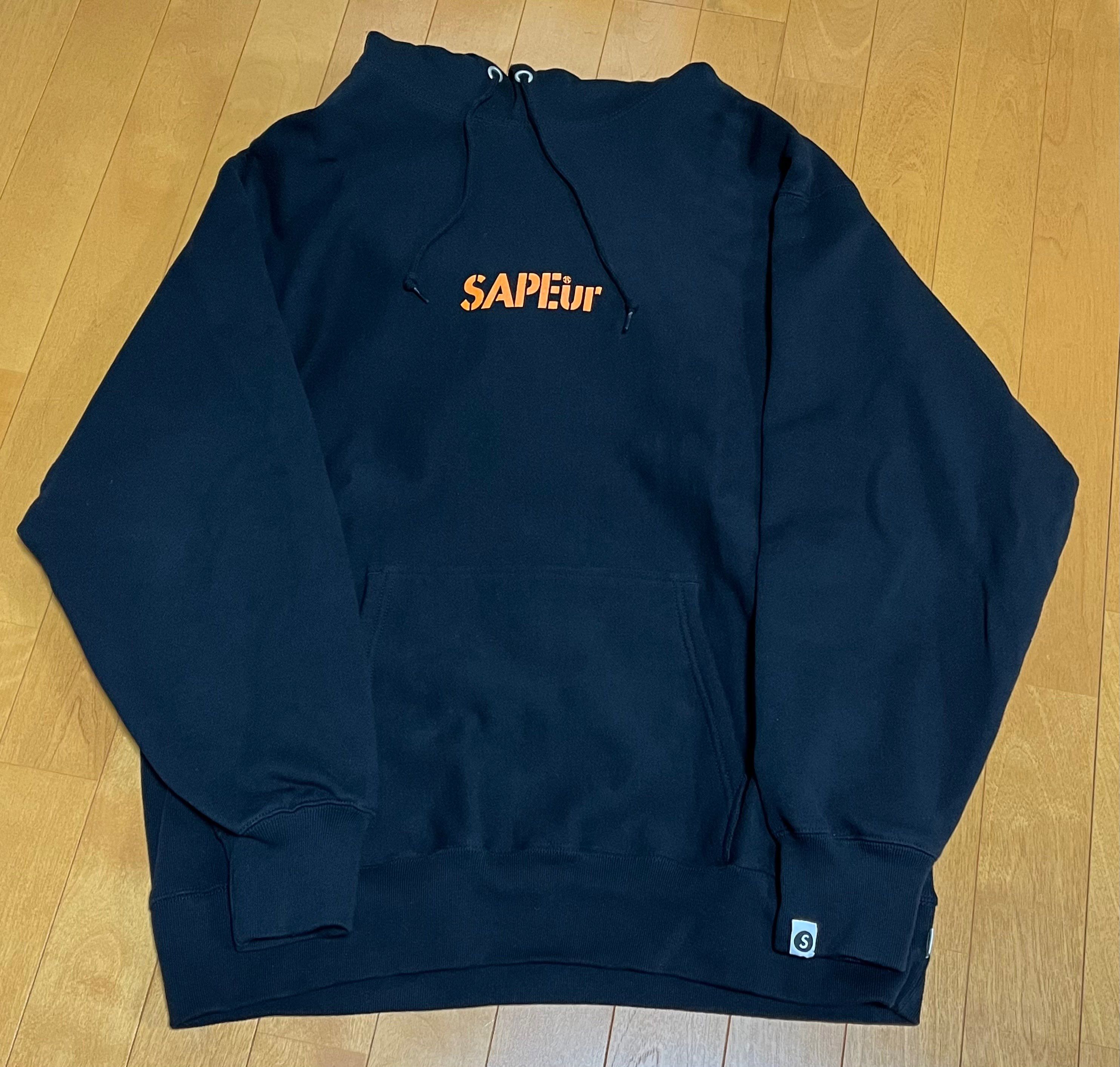 SAPEur x MASATOSHI HAMADA HOODIE "Black"