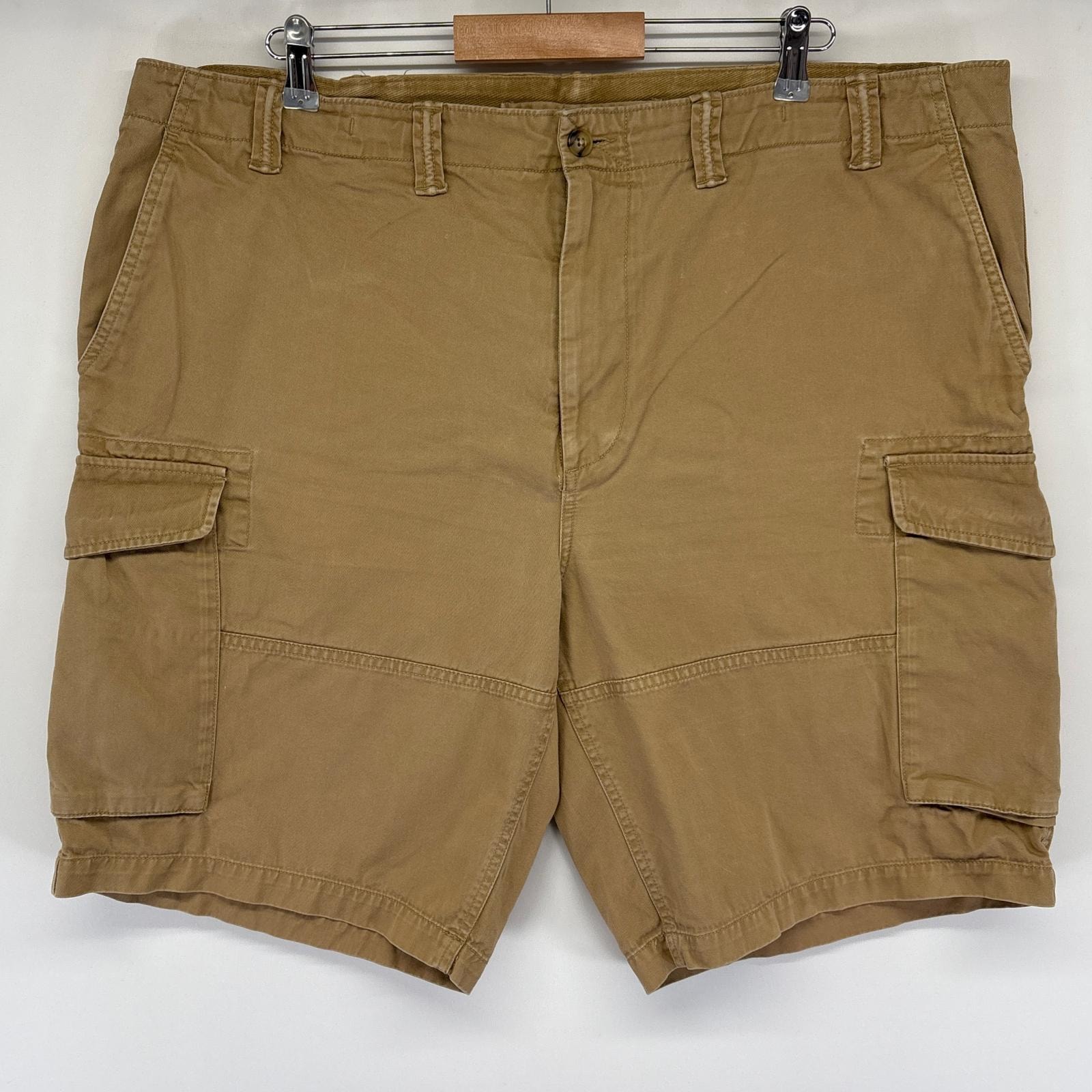 古着 ポロ・ラルフローレン POLO RALPH LAUREN ショートパンツ ポロチノ カーゴ ハーフ 短パン w44T  ベージュ系 メンズ