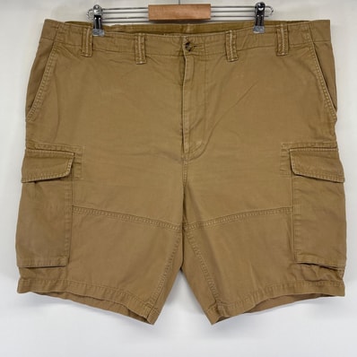 古着 ポロ・ラルフローレン POLO RALPH LAUREN ショートパンツ ポロチノ カーゴ ハーフ 短パン w44T ベージュ系 メンズ