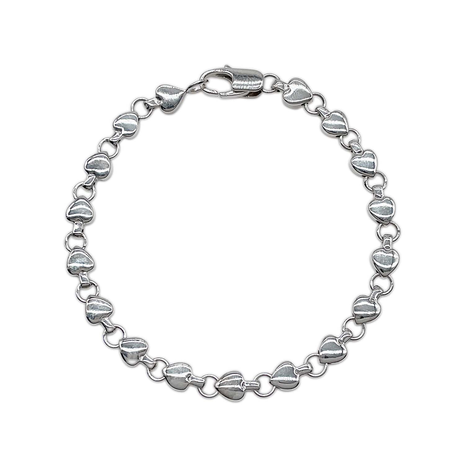 TIFFANY&Co. ティファニー パフハート ブレスレット
SV925 シルバー 新品仕上済 レディース
【中古】