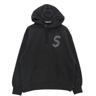 Supreme シュプリーム パーカー 20AW S Logo Hooded Sweatshirt Sロゴ フーデッドスウェットシャツ プルオーバーパーカー ブラック ブラック系 S【新古品】【未使用】【中古】
