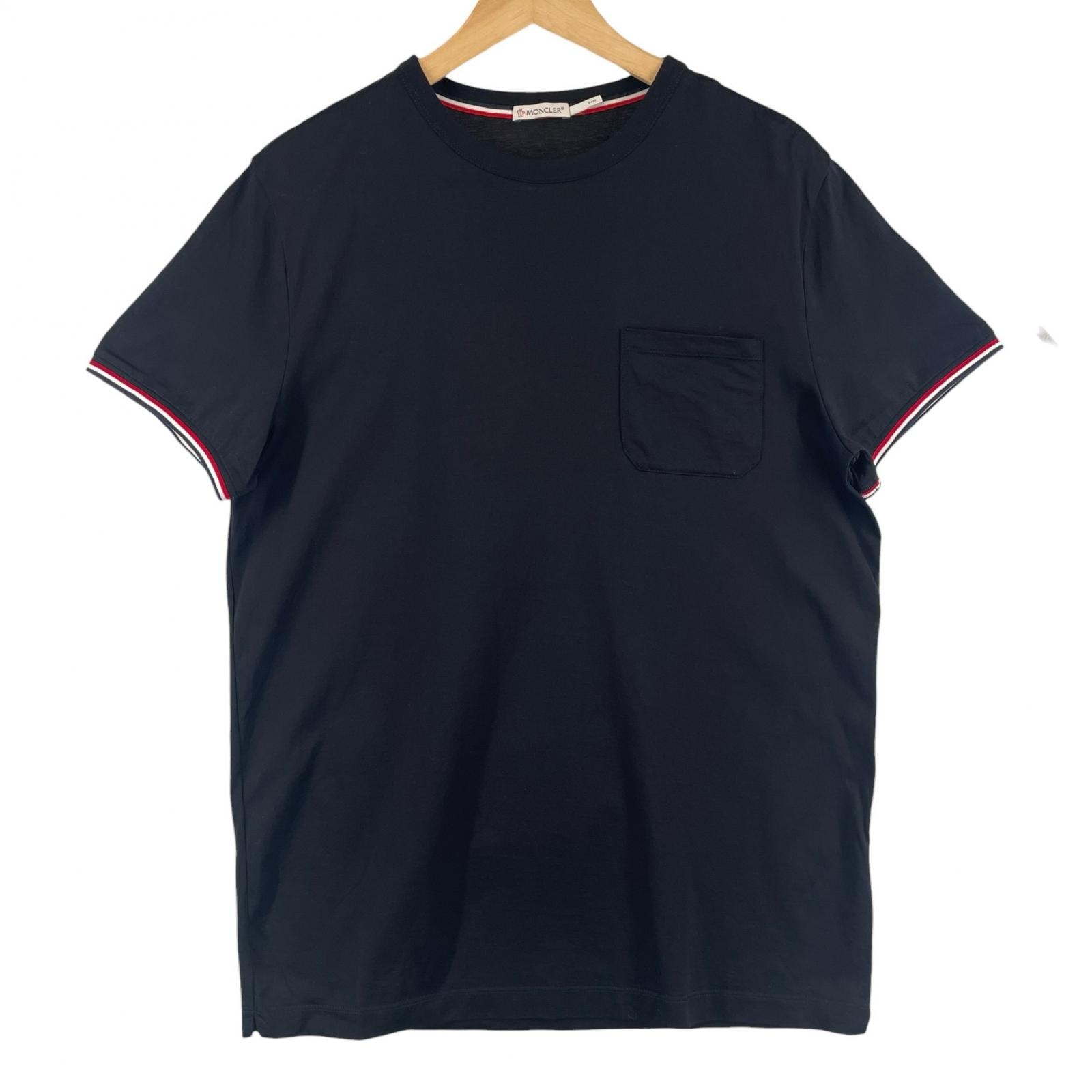 モンクレールトリコロールE109180198008390Y 半袖Tシャツ