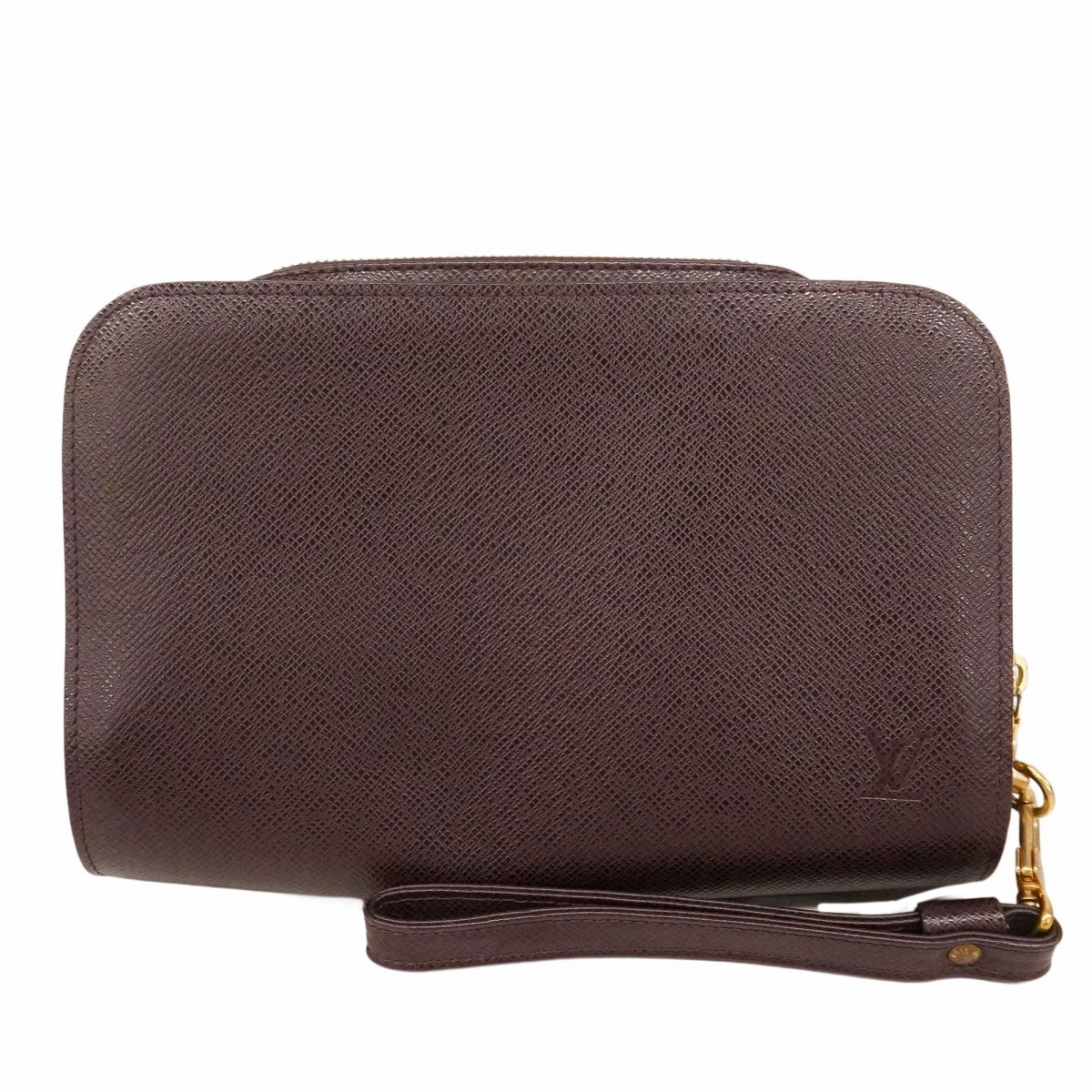 【6dc3581】ルイヴィトン クラッチバッグ タイガ バイカル M30186 アカジュー【中古】メンズ