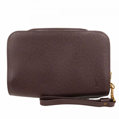 【6dc3581】ルイヴィトン クラッチバッグ タイガ バイカル M30186 アカジュー【中古】メンズ