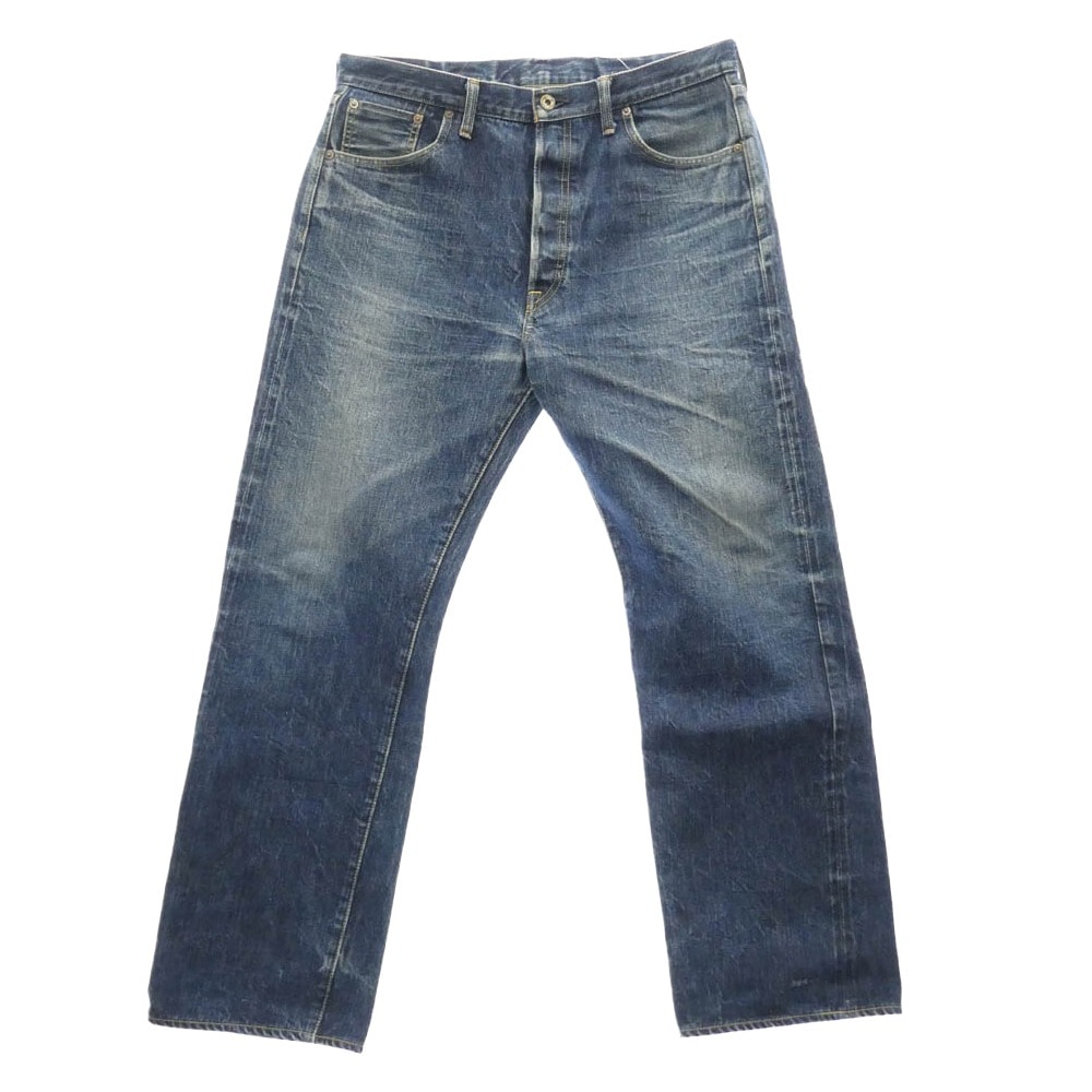 TENDERLOIN テンダーロイン デニムパンツ T-RIDERS E シンチバック ボタンフライ ジーンズ デニムパンツ インディゴブルー系 32【中古】