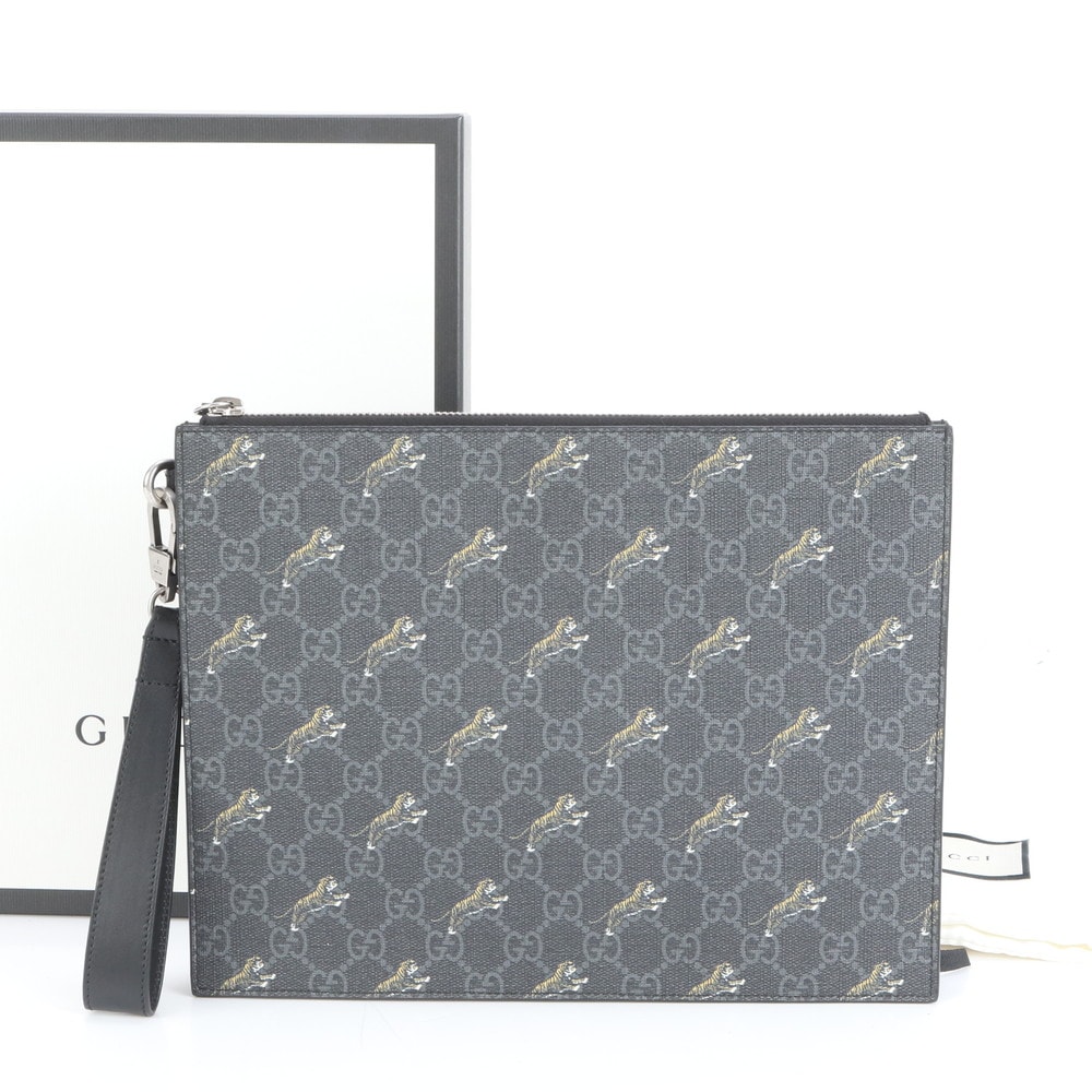 ■未使用 グッチ GGスプリームタイガー プリント 575136