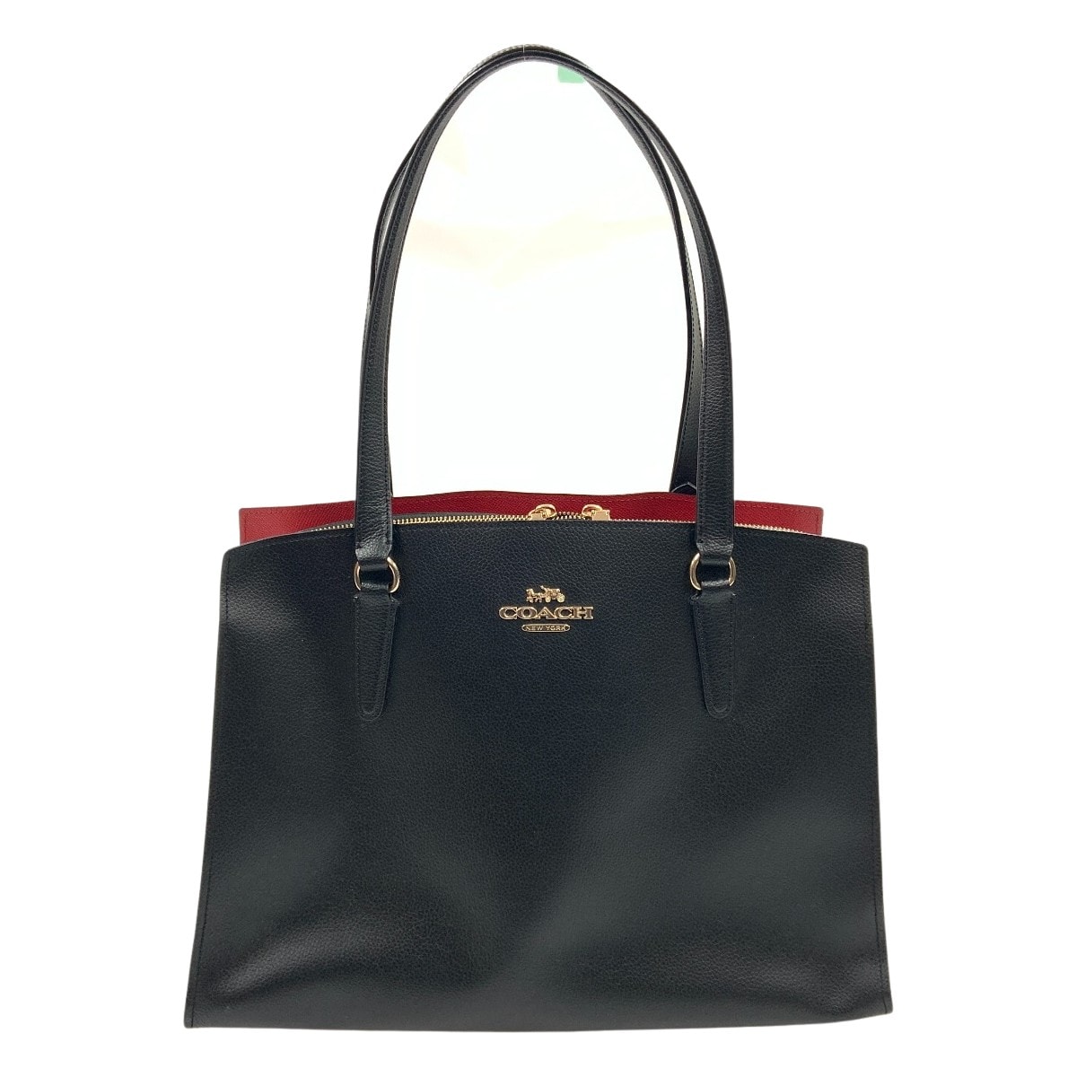 〇〇COACH コーチ テイタム キャリーオール 40 トートバッグ C4077 ブラック