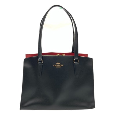 〇〇COACH コーチ テイタム キャリーオール 40 トートバッグ C4077 ブラック