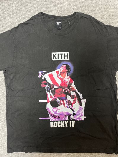 Kith x Rocky IV Vintage Tee "Black"