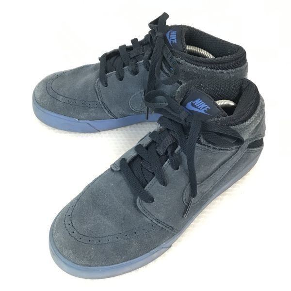 NIKE/ナイキ★SUKETO MID/スエード/スニーカー【23.5/青系/blue系】538922-402/sneakers/Shoes/trainers◆Q-413