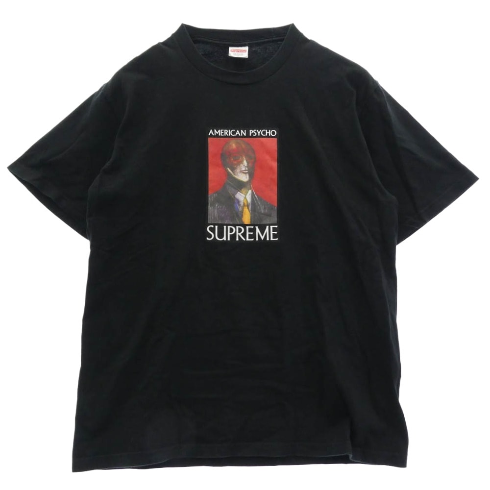 Supreme シュプリーム Tシャツ 23AW American Psycho Tee アメリカン サイコ 半袖 Tシャツ ブラック系 M【中古】