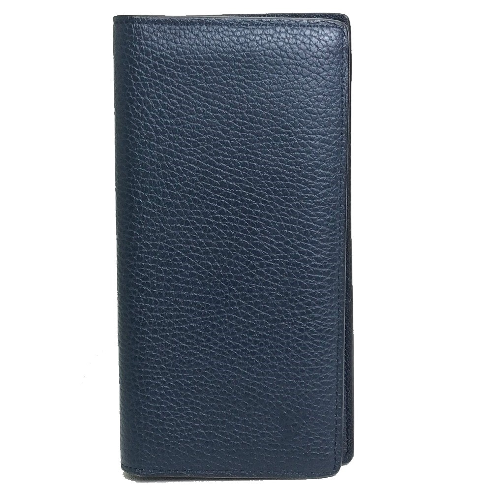 ルイヴィトン LOUIS VUITTON ポルトフォイユ・ブラザ M58818 二つ折り 長財布 トリヨン オセアン ネイビー