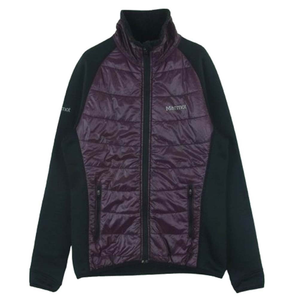 MARMOT マーモット ジャケット Variant Jacket バリアント ジップアップ 中綿 トラック ジャケット ブラック系【中古】