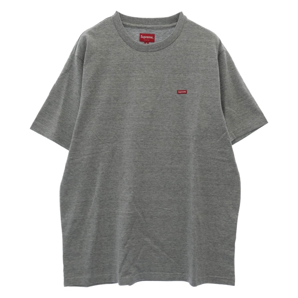 Supreme シュプリーム Tシャツ Small Box Tee Heather Grey スモールボックスロゴ 半袖 Tシャツ カットソー グレー系【新古品】【未使用】【中古】