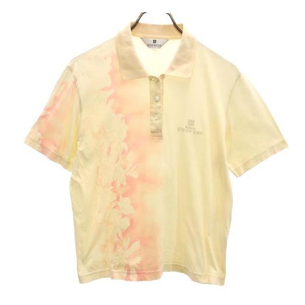 GIVENCHY GOLF ジバンシーゴルフ 日本製 ゴルフ 半袖 ポロシャツ ベージュ系