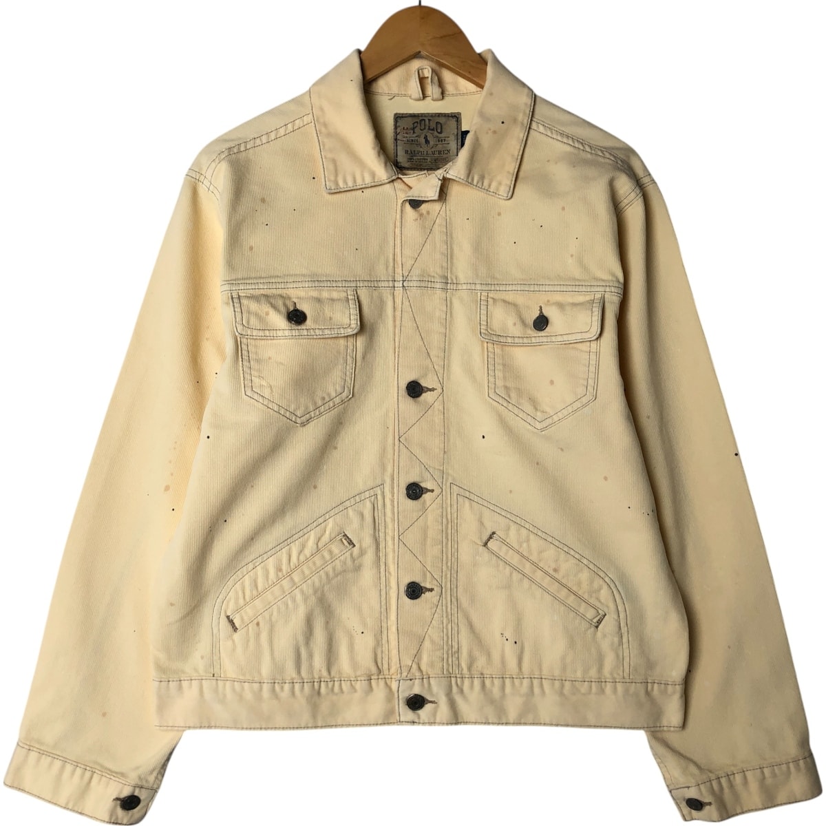 古着 ラルフローレン Ralph Lauren POLO RALPH LAUREN トラッカータイプ コットンジャケット メンズL相当/eaa564312