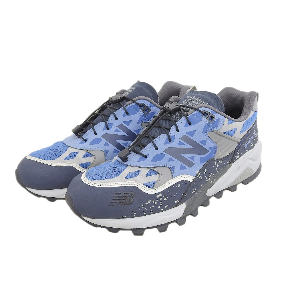 ニューバランス 美品 マーキープレイヤー ミタスニーカーズ スニーカー メンズ ブルー×ネイビー 26.5cm MT580RMP 8.5(US)