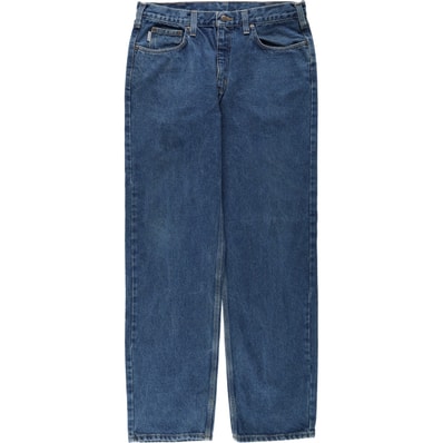 古着 カーハート Carhartt RELAXED FIT テーパードデニムパンツ メンズw35相当/eaa668938