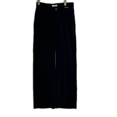 バレンシアガ 18SS 571621 ブラック タックパンツ 36