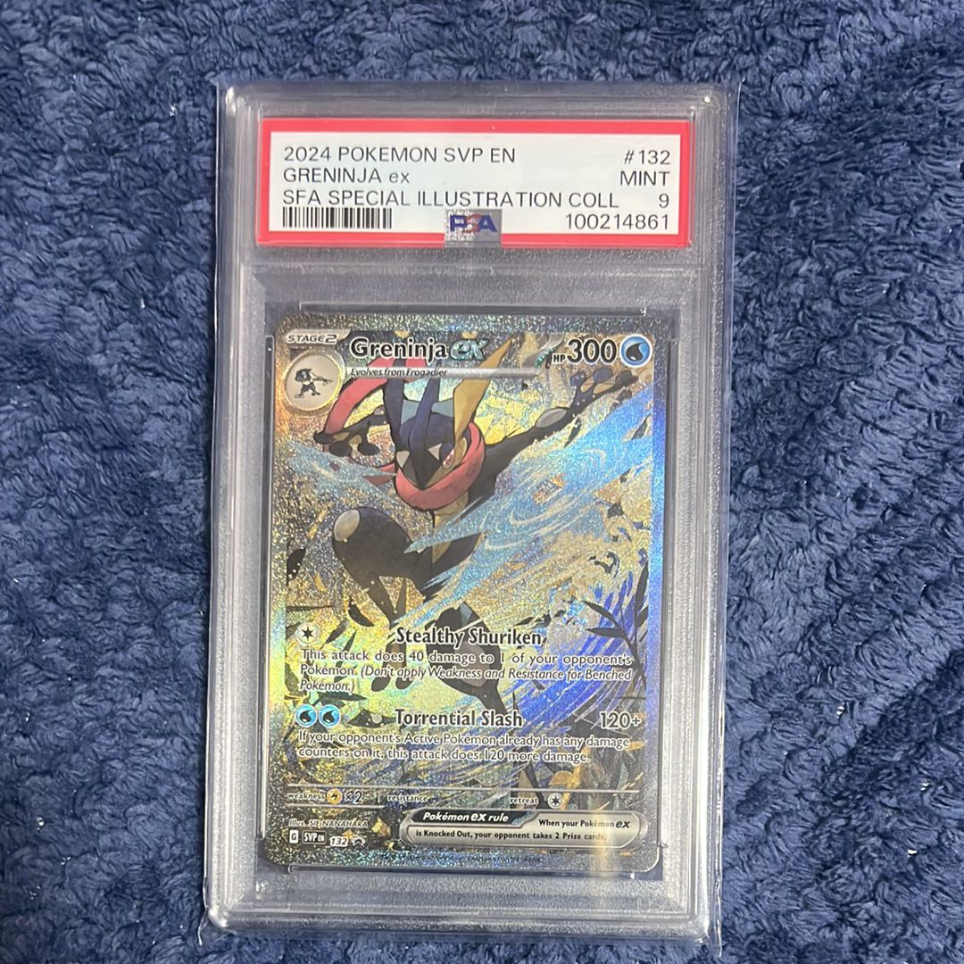 ゲッコウガex P [SVP EN 132]【英語版】(スカーレット&バイオレット「シュラウデッドフェイブル ゲッコウガex スペシャルイラストレーション コレクション」)