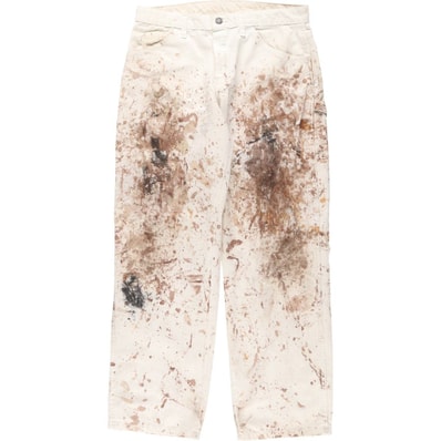 古着 ディッキーズ Dickies ペイント ペインターパンツ メンズw32相当/eaa618527