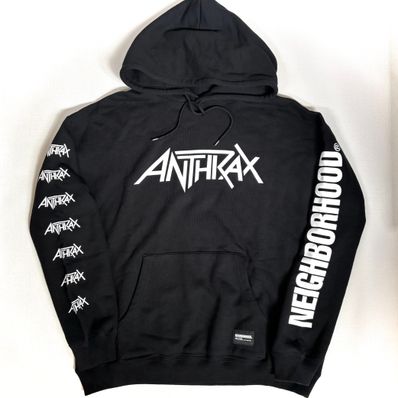 NEIGHBORHOOD x ANTHRAX Sweatparka LS-2 "Black"