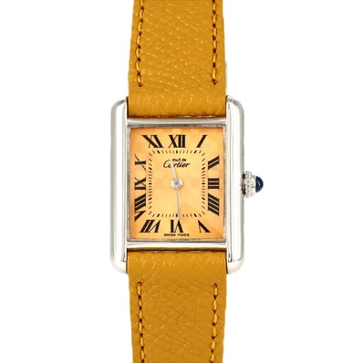 カルティエ マストタンクSM W1017654 シルバー クォーツ