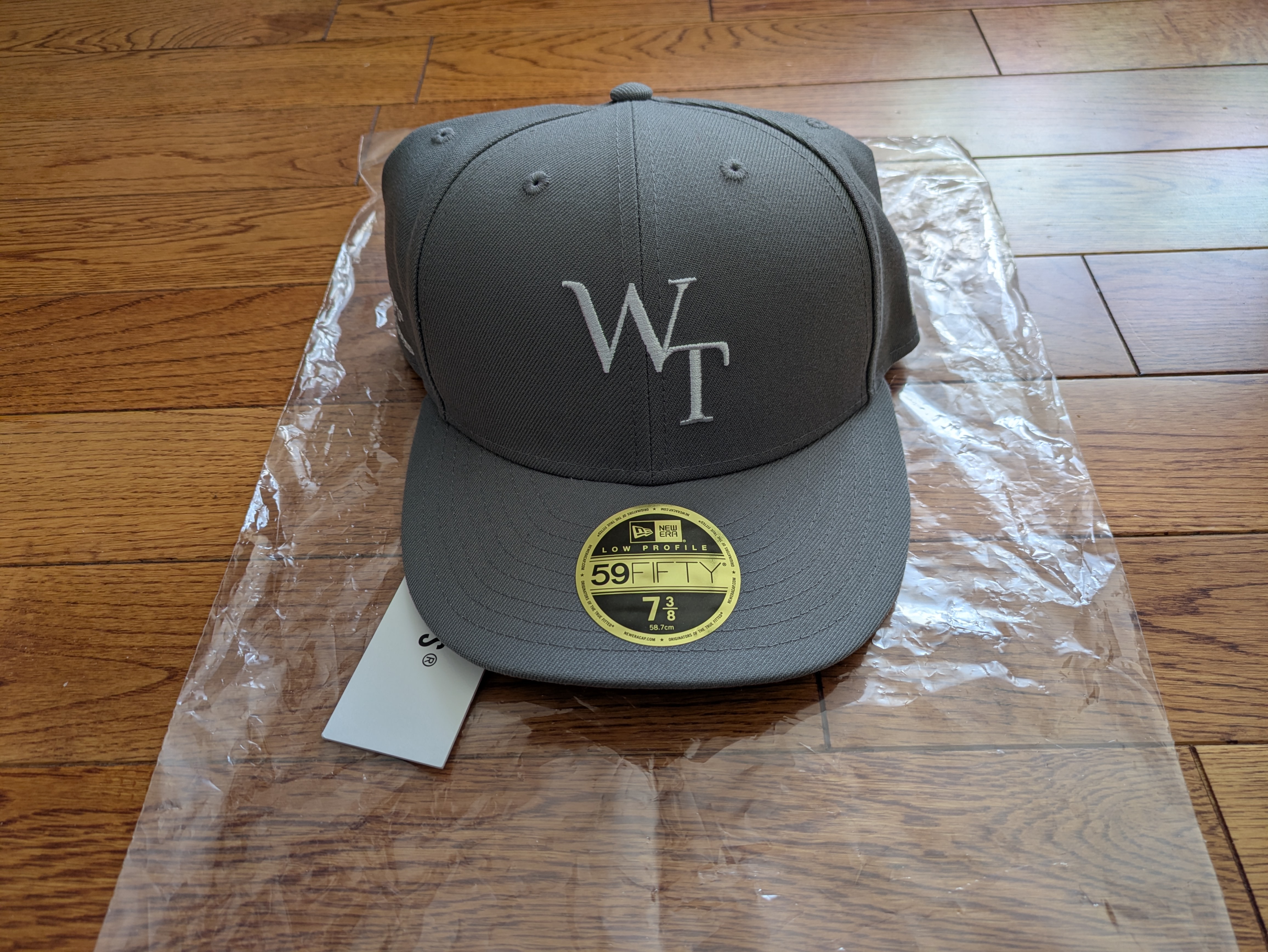 WTAPS 59FIFTY Low Profile / Cap / Poly. Twill. NEW ERA "Gray"