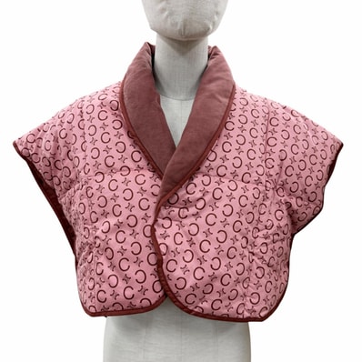 未使用品 セリーヌ ダウンベスト ピンク レディース