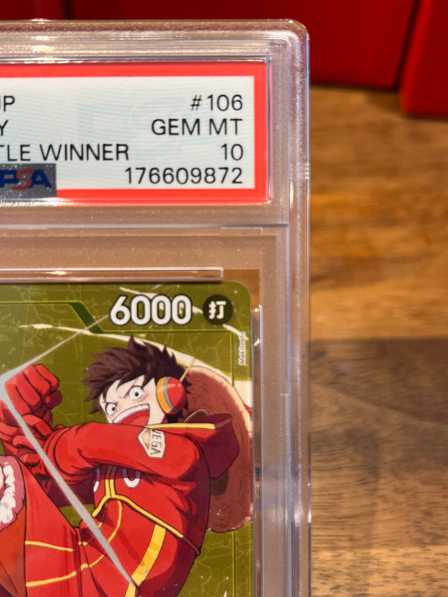 PSA10】モンキー・D・ルフィ P [P-106](プロモーションカード
