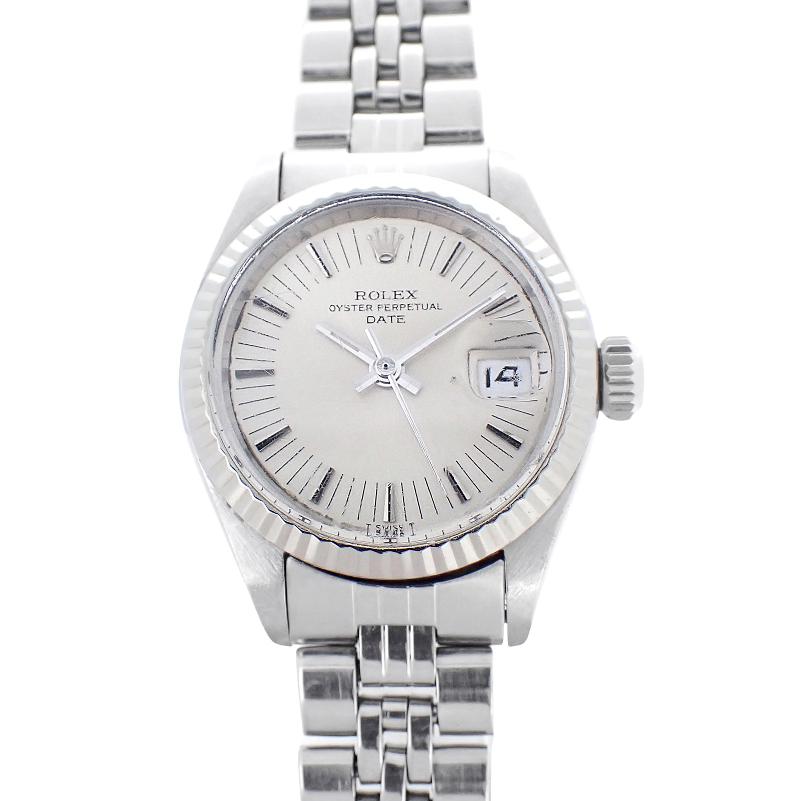 ROLEX ロレックス  オイスターパーペチュアル デイト  6917  SS/WG ヴィンテージ 1972年  レディース 腕時計