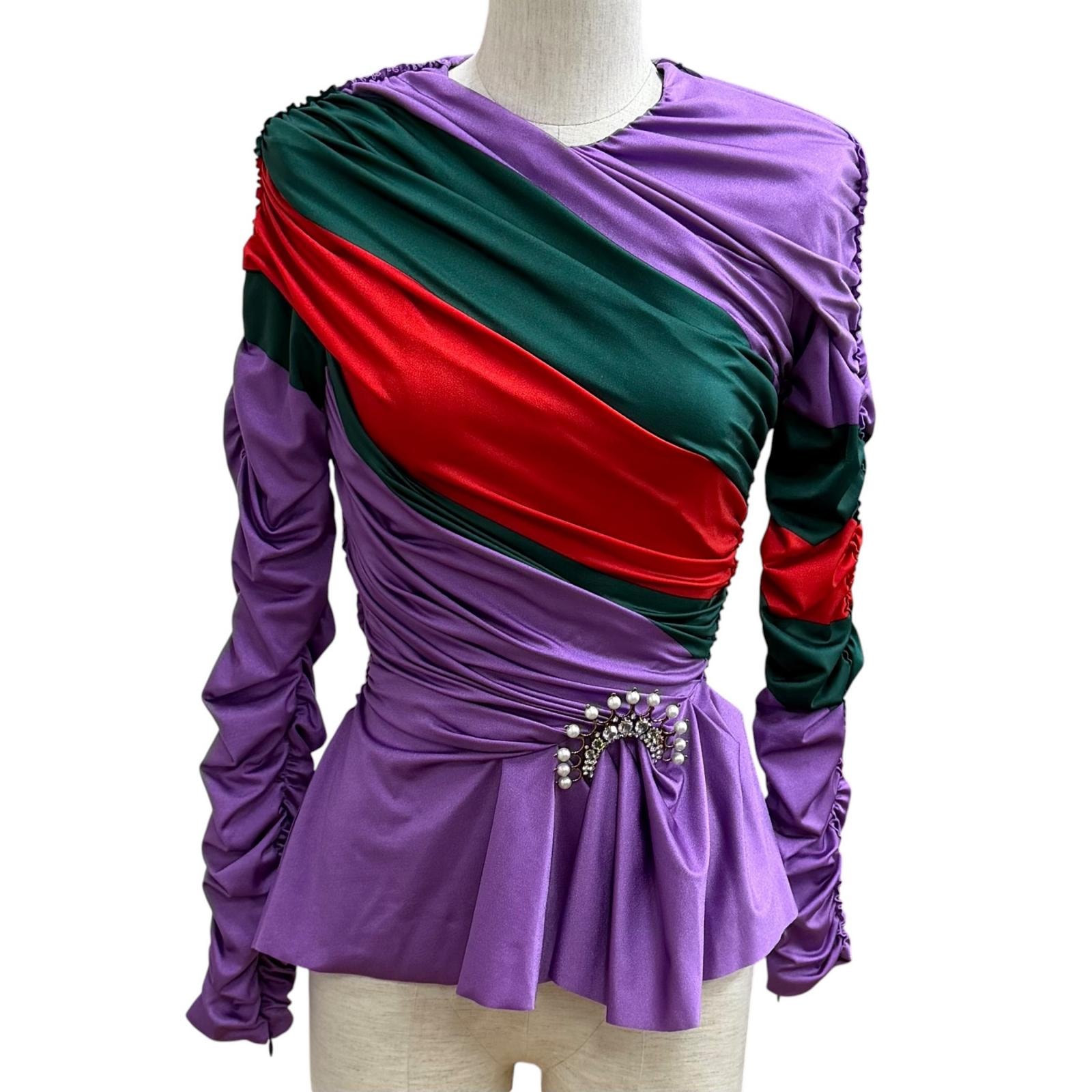 極美品 グッチ×バレンシアガ トップス マルチ レディース 36 677041