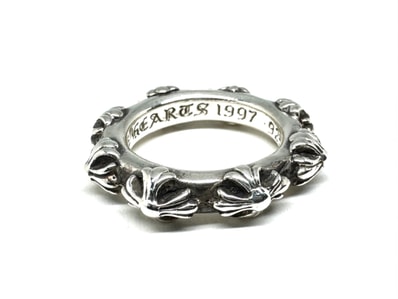 Chrome Hearts Cross Band Ring "Silver"