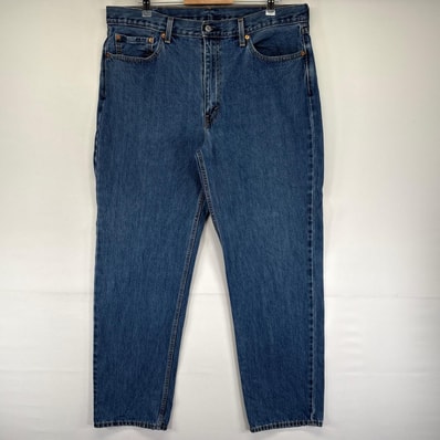 古着 リーバイス Levi's デニム パンツ 550 テーパード 5ポケット ジーンズ ジーパン ジッパーフライ W38 L34 ブルー系 メンズ