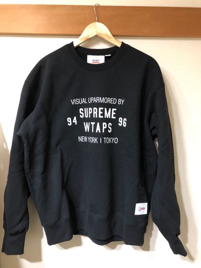 Supreme / WTAPS Crewneck "Black" 21274SPD-CSM03S