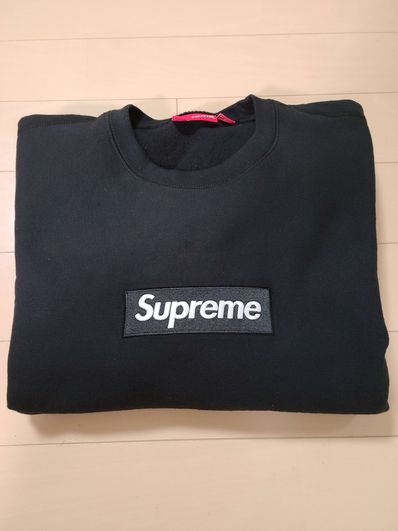 Supreme Box Logo Crewneck Sweatshirt "Black" (18FW)