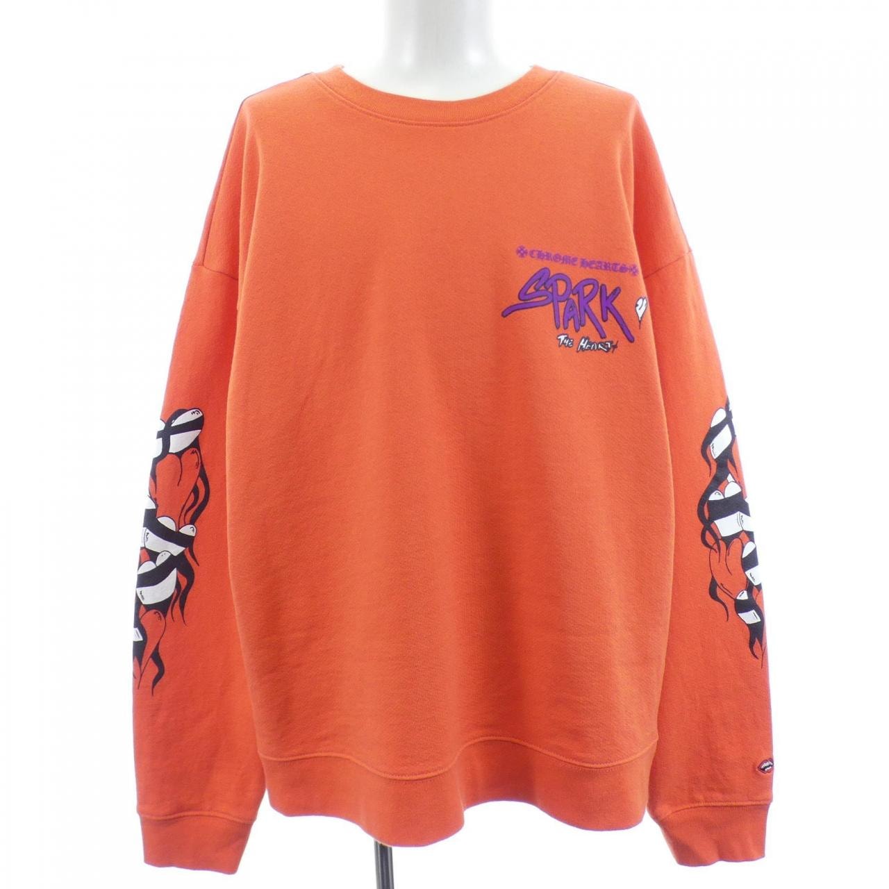 Chrome Hearts PPO Matty Boy Spark The Heart Sweatshirt "Red"