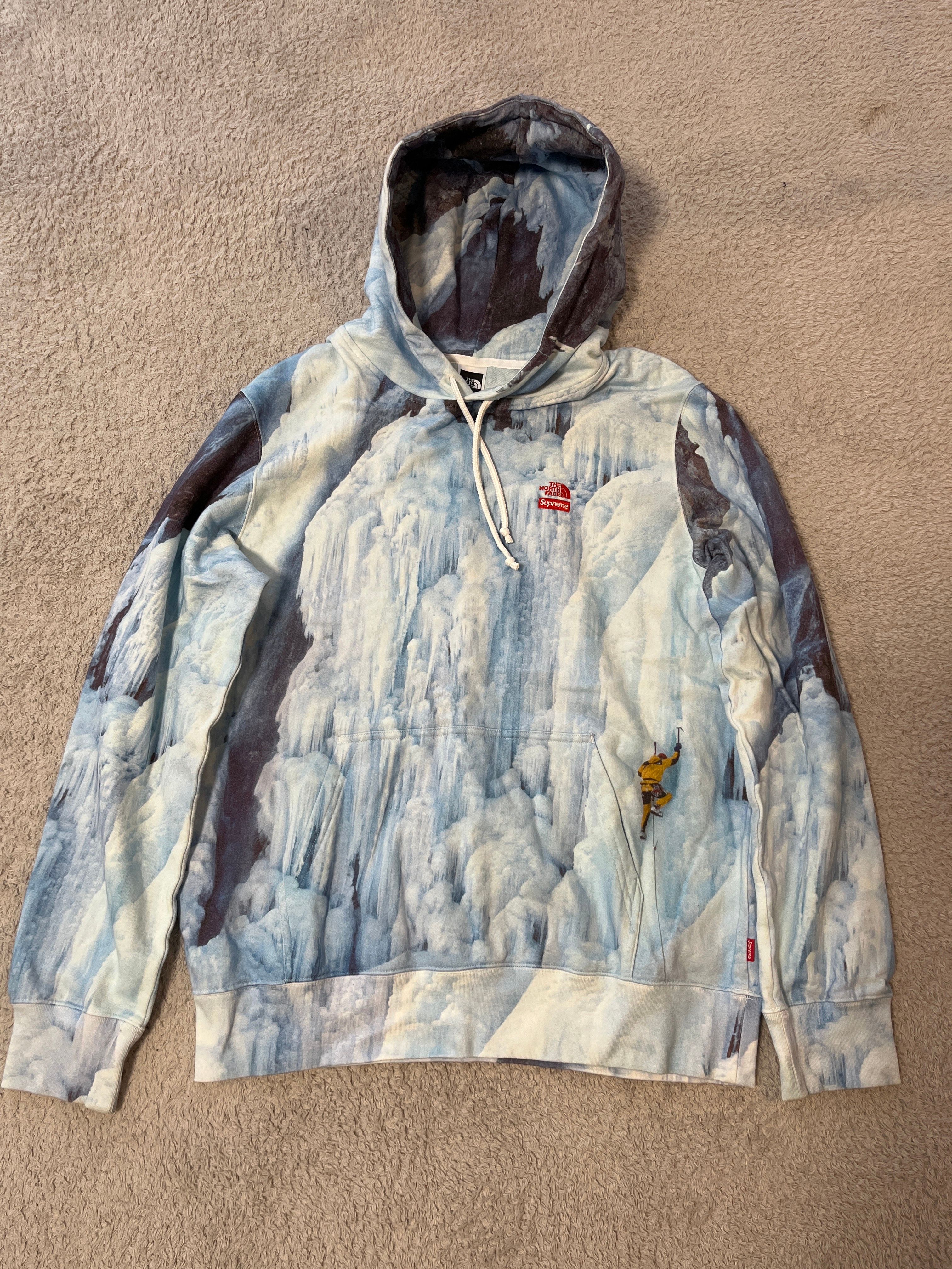 Supreme x The North Face Ice Climb Hooded Sweatshirt "Multi"