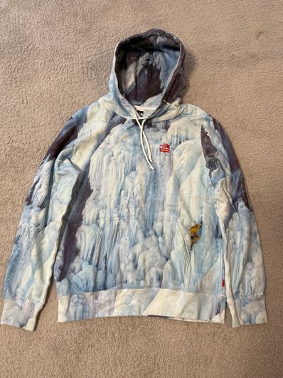 Supreme x The North Face Ice Climb Hooded Sweatshirt "Multi"