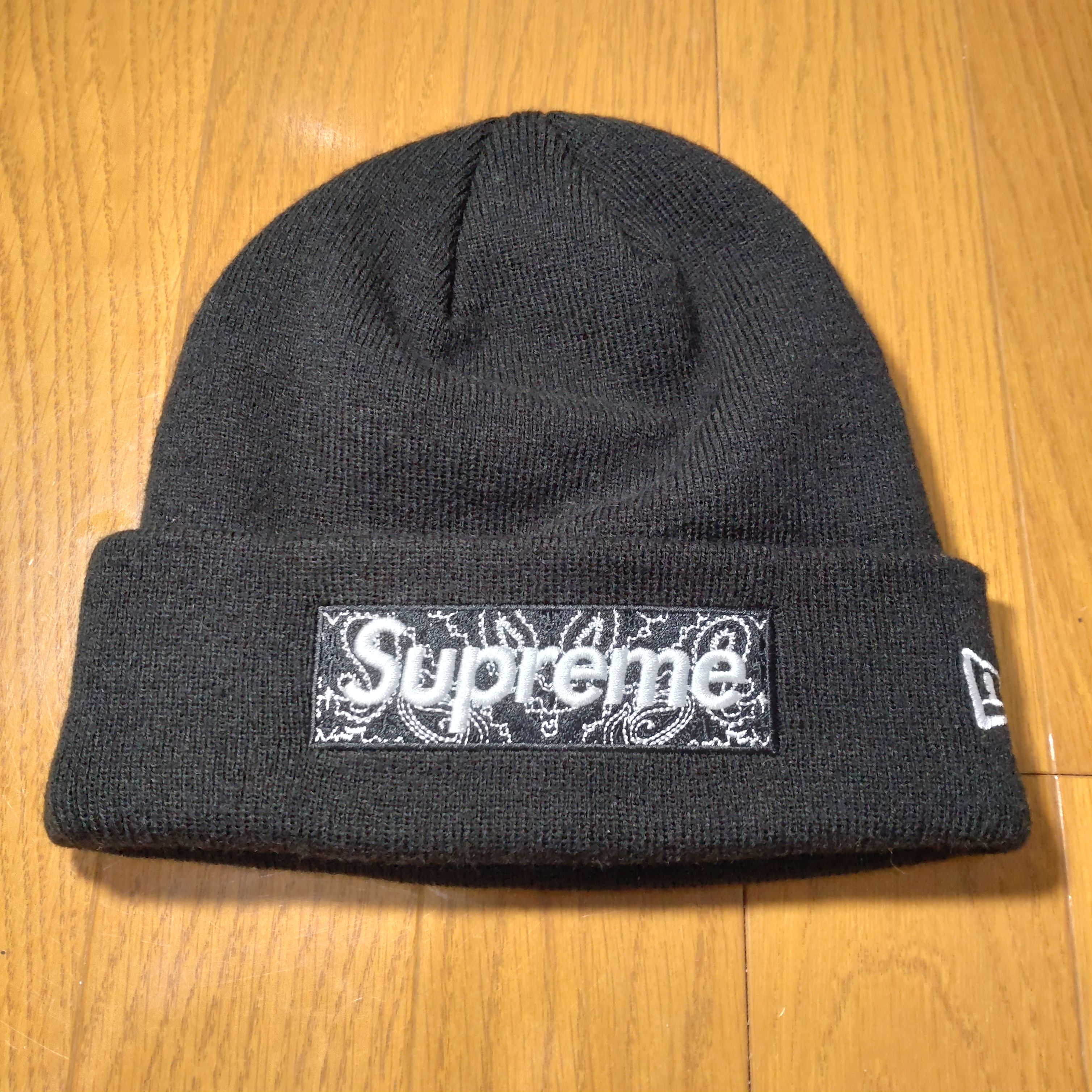 Supreme New Era® Box Logo Beanie "Black"