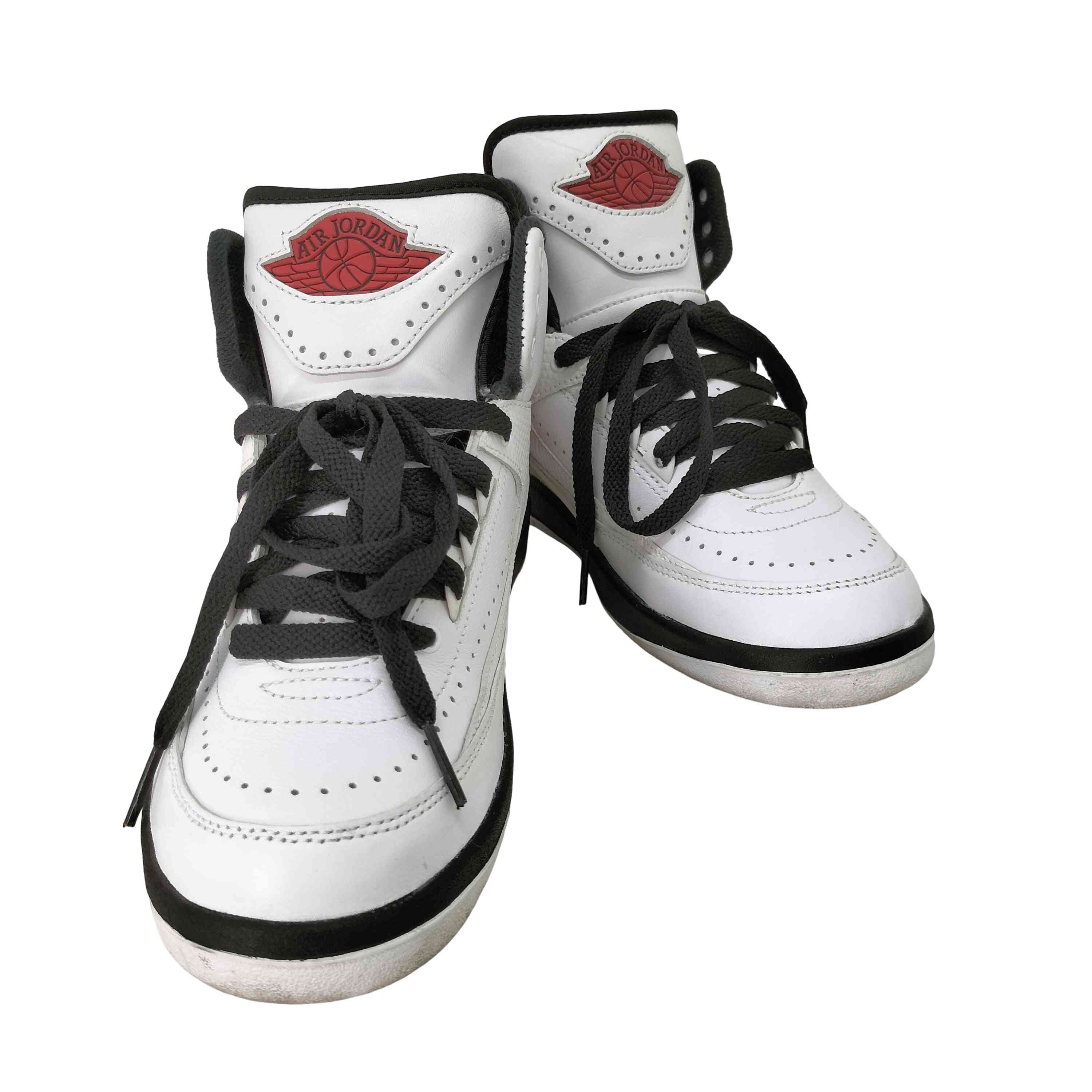 WMNS AIR JORDAN 2 RETRO WHITE/VARSITY RED-BLACK【1142201550980】