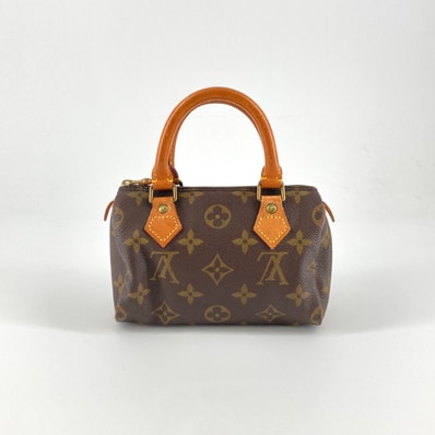 LOUIS VUITTON(ルイ・ヴィトン) ミニスピーディ M41534 ハンドバッグ ブラウン