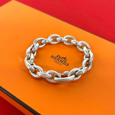 HERMES エルメス アクロバット MM ブレスレット シルバー925 ブレスレット シルバー
76033